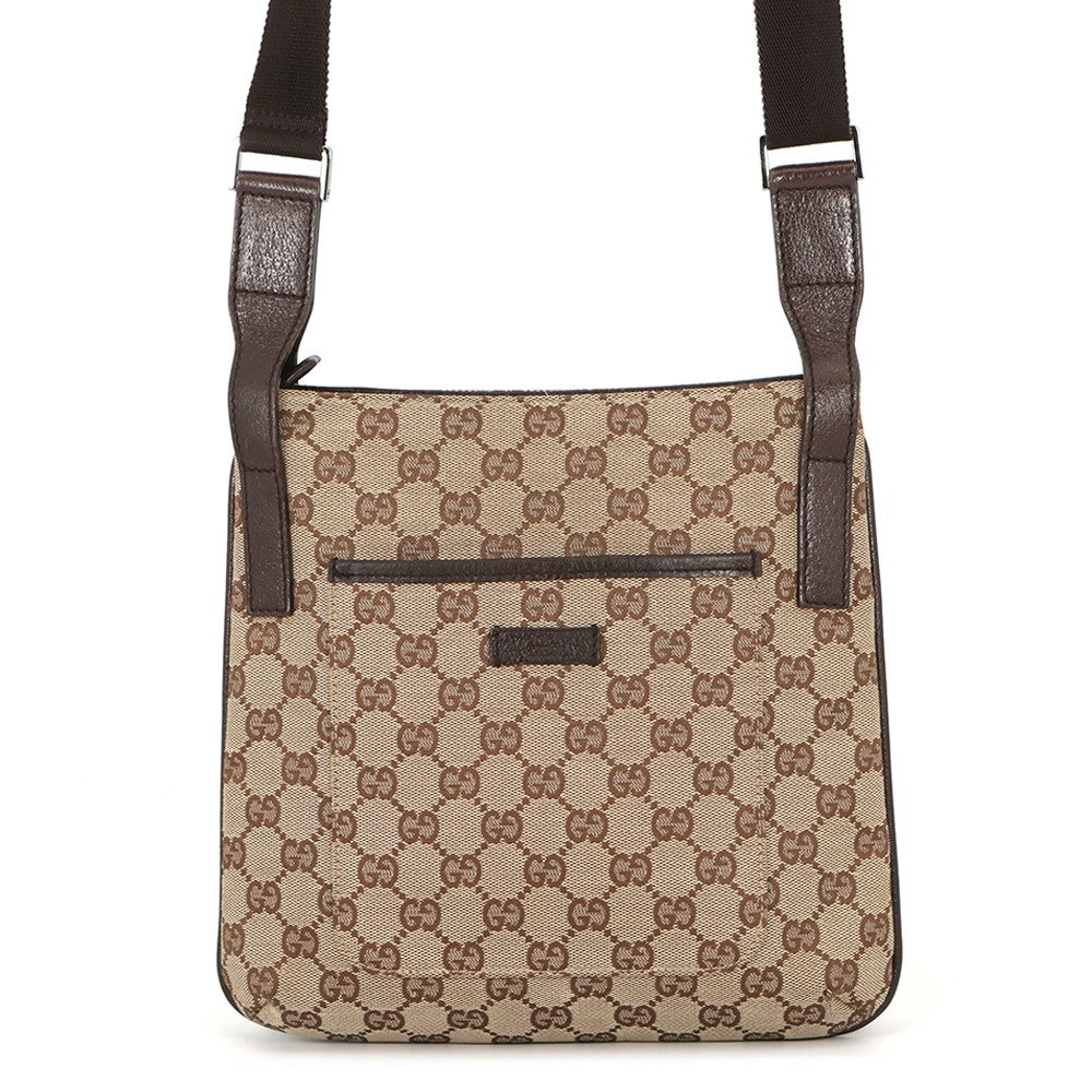 グッチ ショルダーバッグ GGキャンバス/レザー 122793 GUCCI バッグ