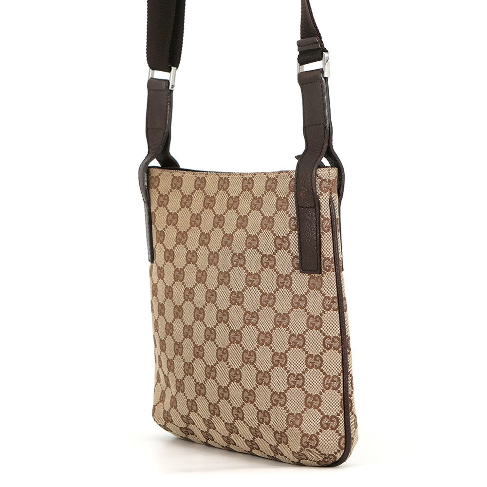 グッチ ショルダーバッグ GGキャンバス/レザー 122793 GUCCI バッグ