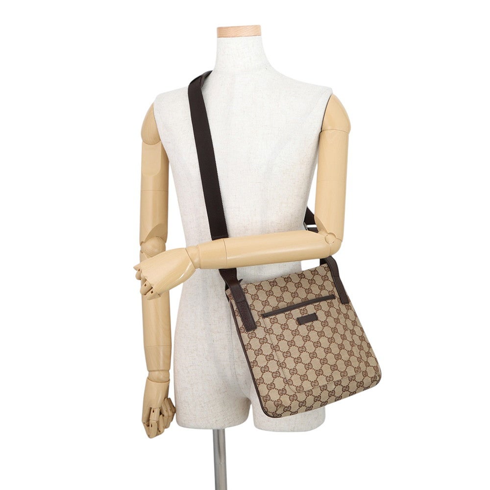 グッチ ショルダーバッグ GGキャンバス/レザー 122793 GUCCI バッグ