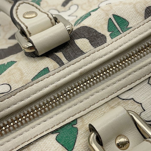 グッチ ハンドバッグ エレファント GGスプリーム/レザー 189895 GUCCI ボストンバッグ