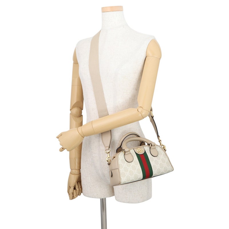 グッチ ハンドバッグ オフディア GGスプリーム/レザー 724606 GUCCI バッグ 2wayショルダーバッグ ミニボストン
