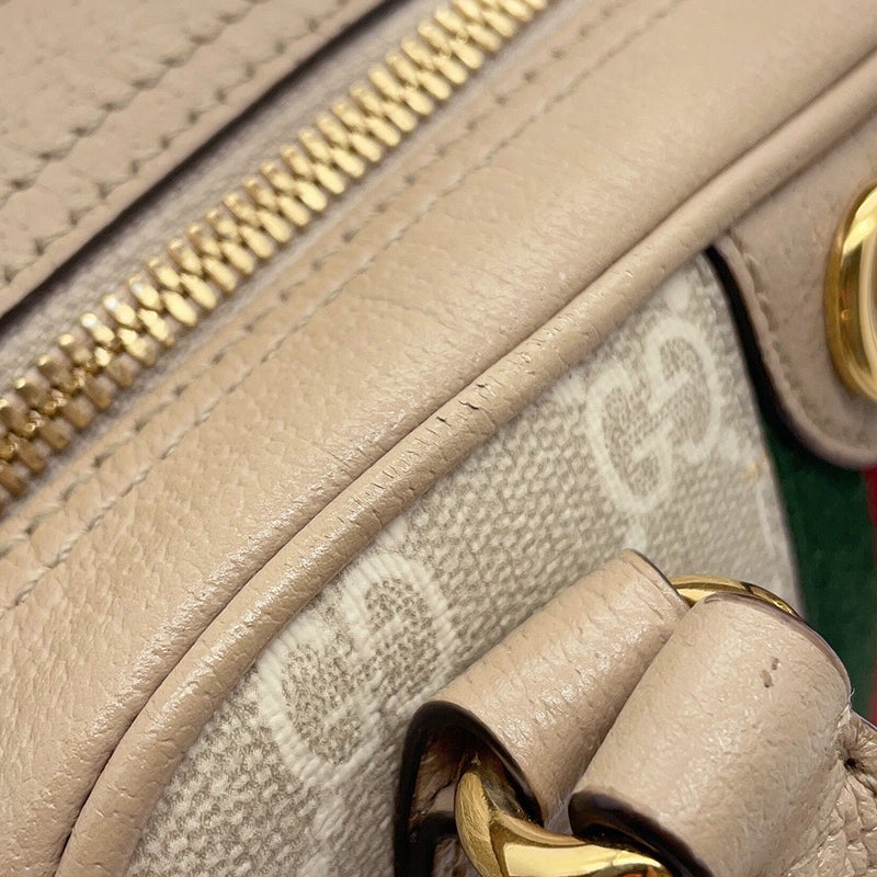 グッチ ハンドバッグ オフディア GGスプリーム/レザー 724606 GUCCI バッグ 2wayショルダーバッグ ミニボストン