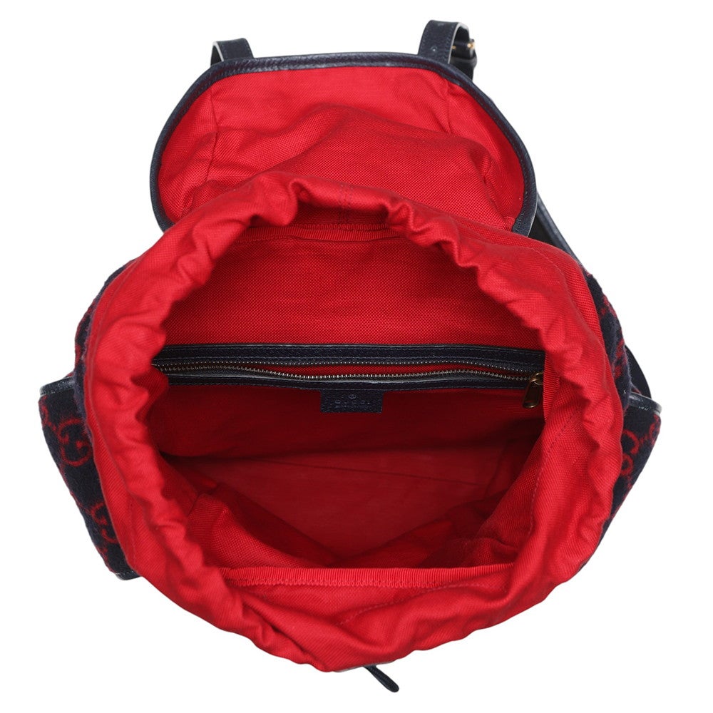 グッチ リュック GGウール 598184 GUCCI バッグ バックパック | 中古