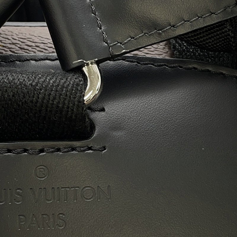 ルイヴィトン リュック モノグラム・マカサー ジョッシュ M41530 LOUIS VUITTON ヴィトン バックパック メンズ 黒 ブラック