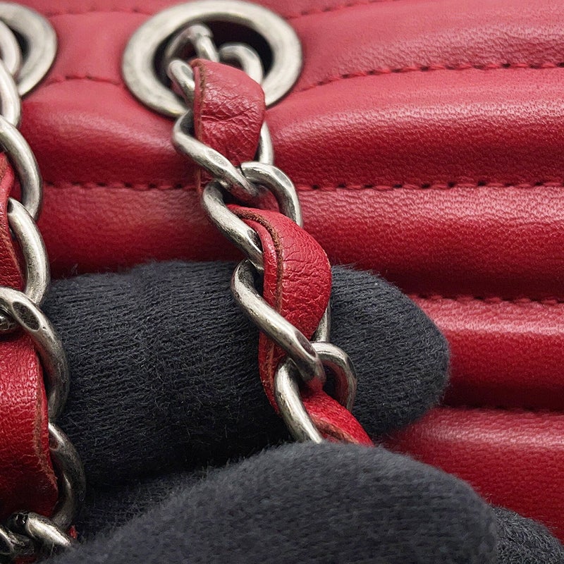 シャネル チェーンショルダーバッグ ココマーク スター ラムスキン CHANEL 2ｗayバッグ