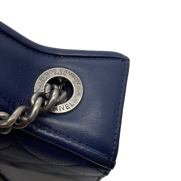 シャネル チェーンショルダーバッグ CCユニバーシティ マトラッセ レザー A93537 CHANEL 2way
