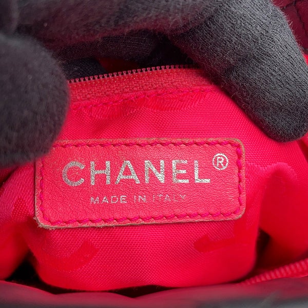 シャネル ハンドバッグ カンボンライン ココマーク ミディアムトート ラムスキン A25167 CHANEL バッグ 黒