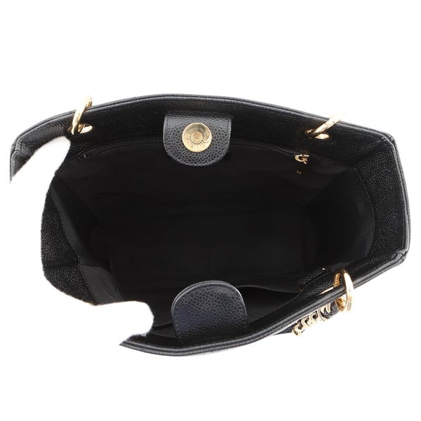シャネル トートバッグ マトラッセ ココマーク PST A50994 CHANEL 黒