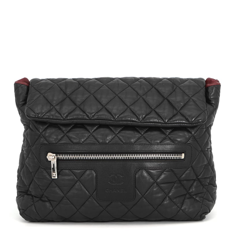 シャネル リュック ココマーク マトラッセ コココクーン バックパック レザー A47094 CHANEL バッグ 黒