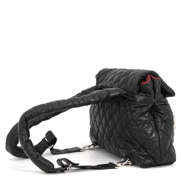 シャネル リュック ココマーク マトラッセ コココクーン バックパック レザー A47094 CHANEL バッグ 黒