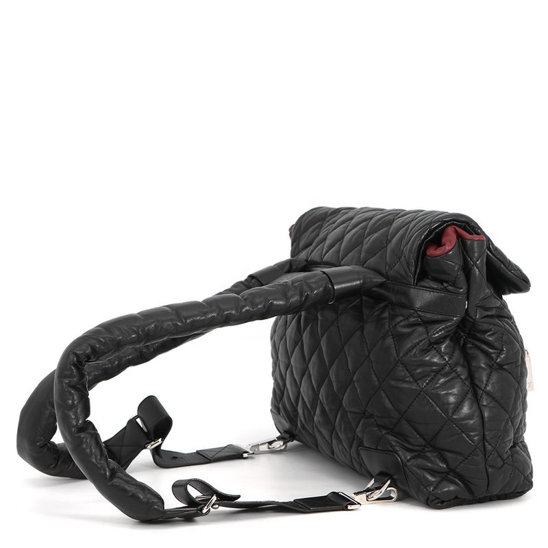 シャネル リュック ココマーク マトラッセ コココクーン バックパック レザー A47094 CHANEL バッグ 黒