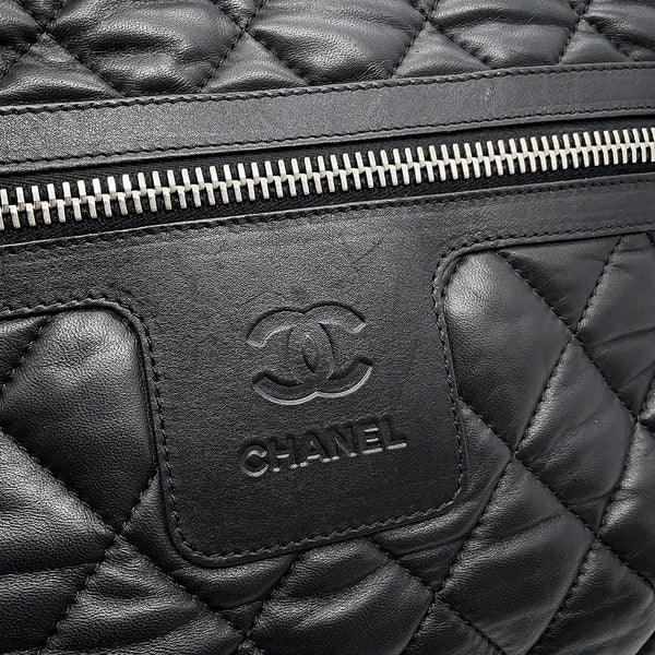 シャネル リュック ココマーク マトラッセ コココクーン バックパック レザー A47094 CHANEL バッグ 黒