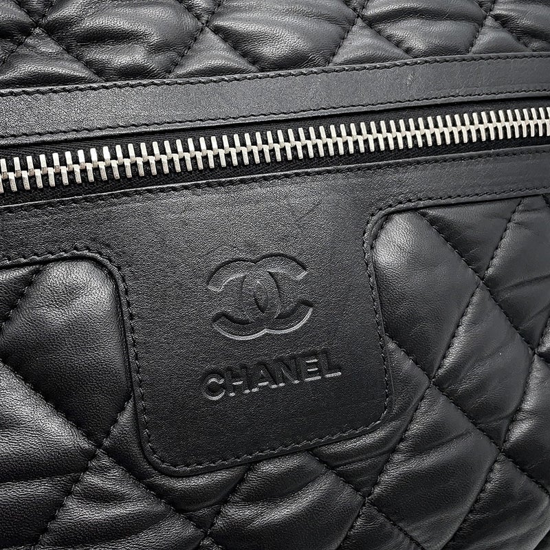 シャネル リュック ココマーク マトラッセ コココクーン バックパック レザー A47094 CHANEL バッグ 黒