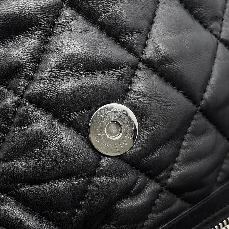 シャネル リュック ココマーク マトラッセ コココクーン バックパック レザー A47094 CHANEL バッグ 黒