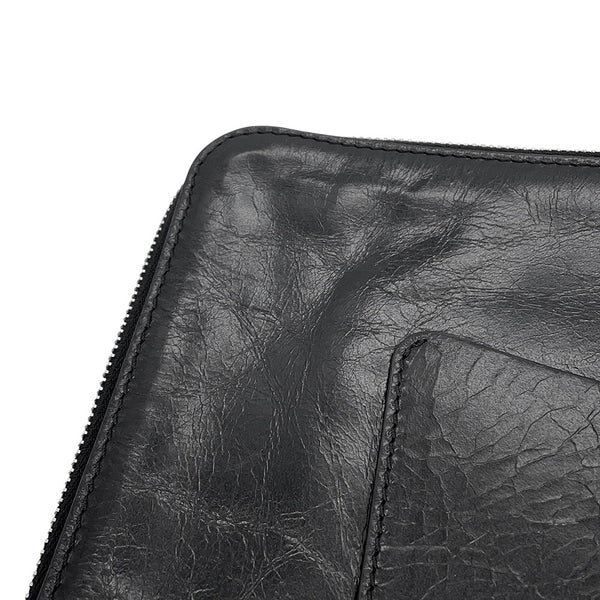 シャネル クラッチバッグ ココマーク レザー CHANEL バッグ セール品 黒