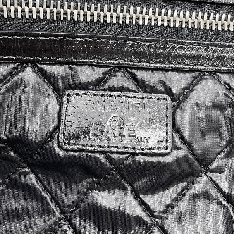 シャネル クラッチバッグ ココマーク レザー CHANEL バッグ セール品 黒