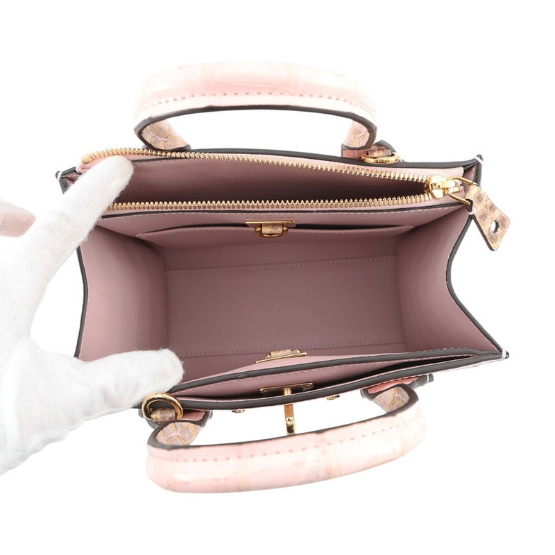 ルイヴィトン ハンドバッグ クロコダイルエキゾチック シティ・スティーマー MINI M98189 LOUIS VUITTON 2wayショルダー
