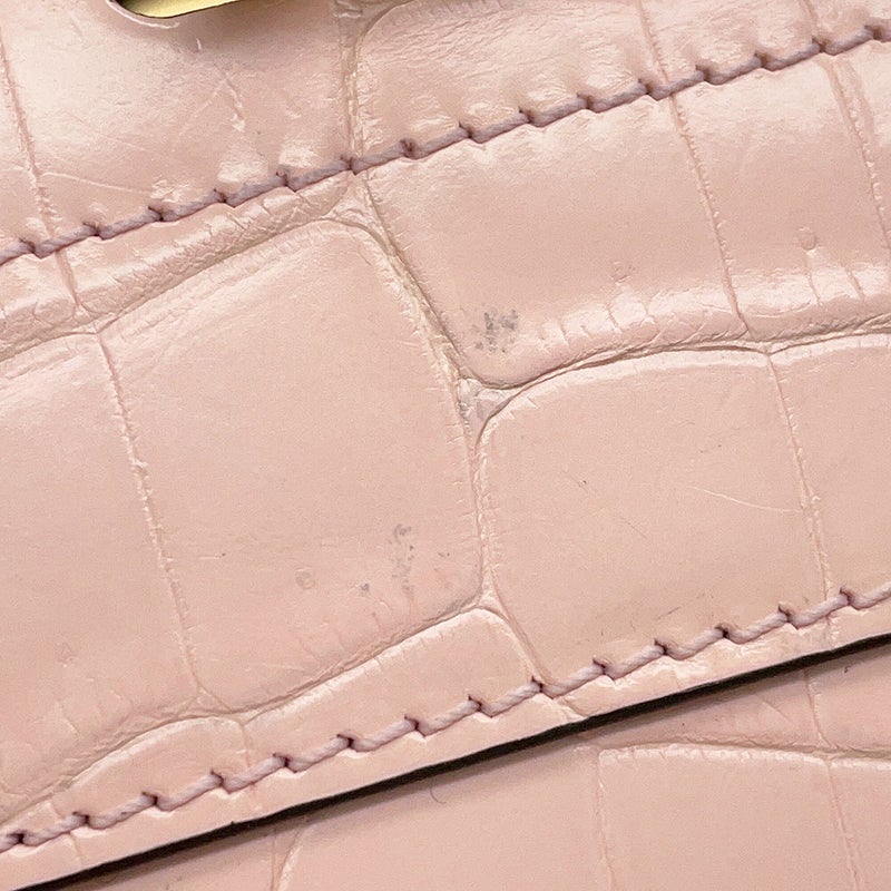 ルイヴィトン ハンドバッグ クロコダイルエキゾチック シティ・スティーマー MINI M98189 LOUIS VUITTON 2wayショルダー