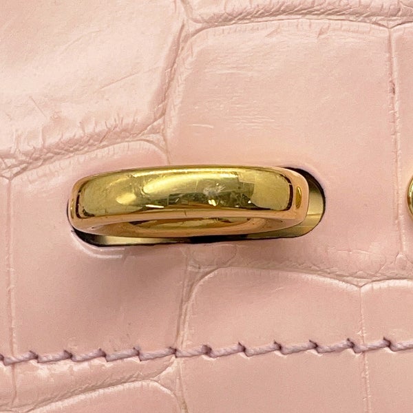 ルイヴィトン ハンドバッグ クロコダイルエキゾチック シティ・スティーマー MINI M98189 LOUIS VUITTON 2wayショルダー