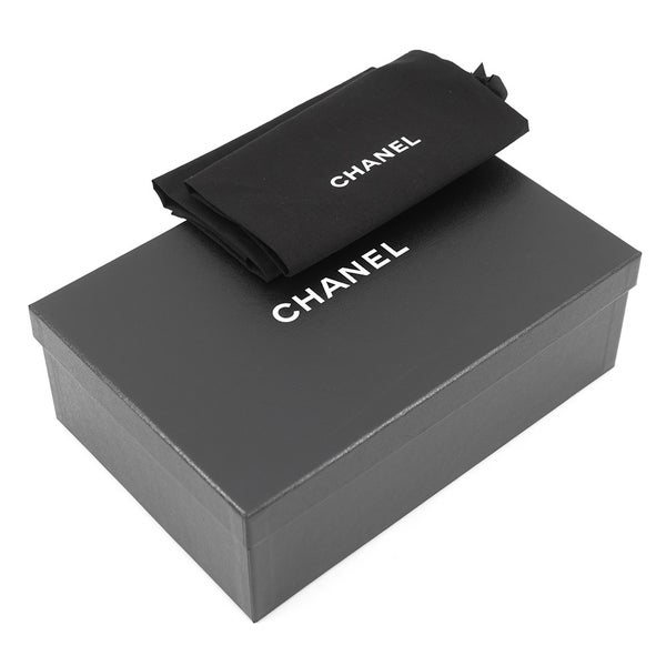 シャネル パンプス ココマーク バレエシューズ ラムスキン/パテント レディースサイズ37 1/2 G45127 CHANEL 靴 黒
