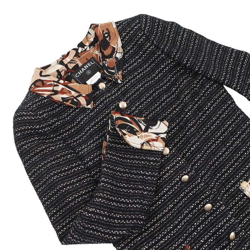 シャネル セットアップ ツイード ココマーク レディースサイズ36 P25499W03501 CHANEL ジャケット スカート