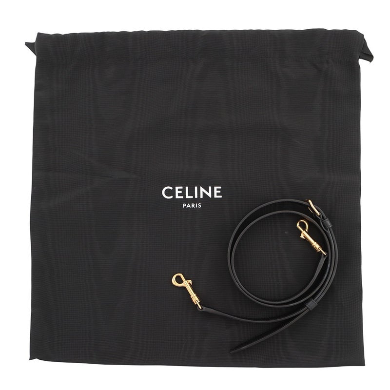 セリーヌ ハンドバッグ トリオンフ スモール バケット ルイーズ 119173FX9.04LU CELINE 2way 黒