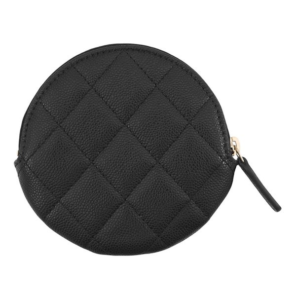 シャネル コインケース マトラッセ ココマーク  キャビアスキン AP3594 CHANEL 財布 黒
