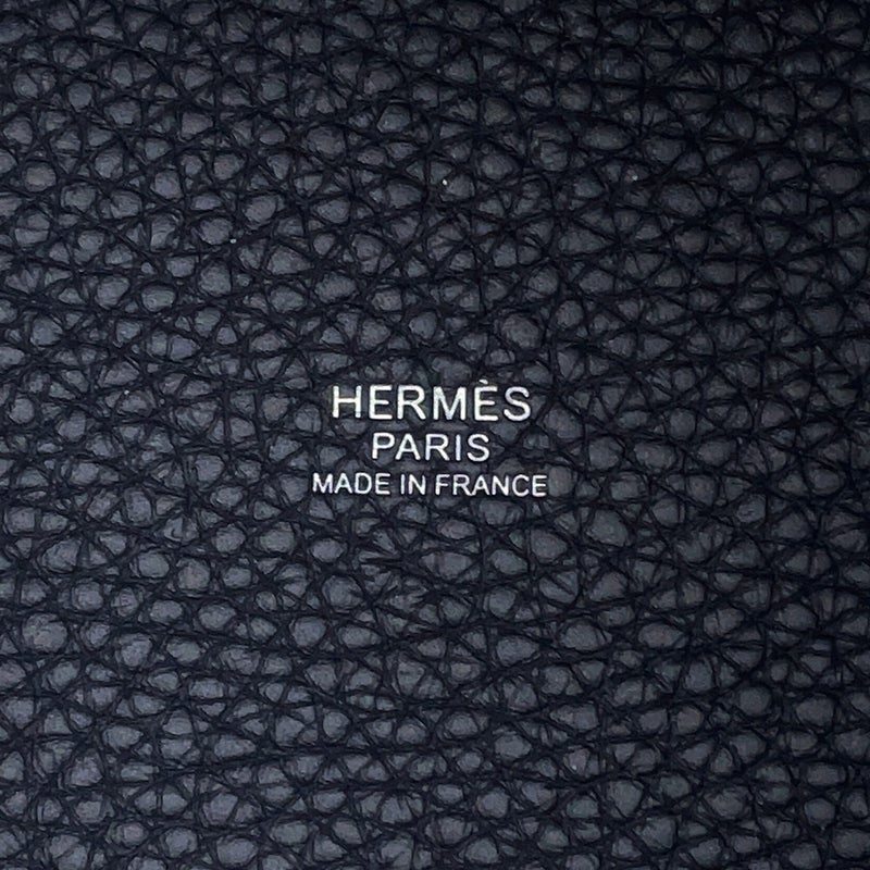 エルメス ハンドバッグ ピコタンロックPM ブルーニュイ/シルバー金具 トリヨンクレマンス K刻印 HERMES