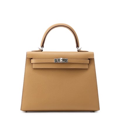 Hermès Kelly 25 Epsom Palladium
