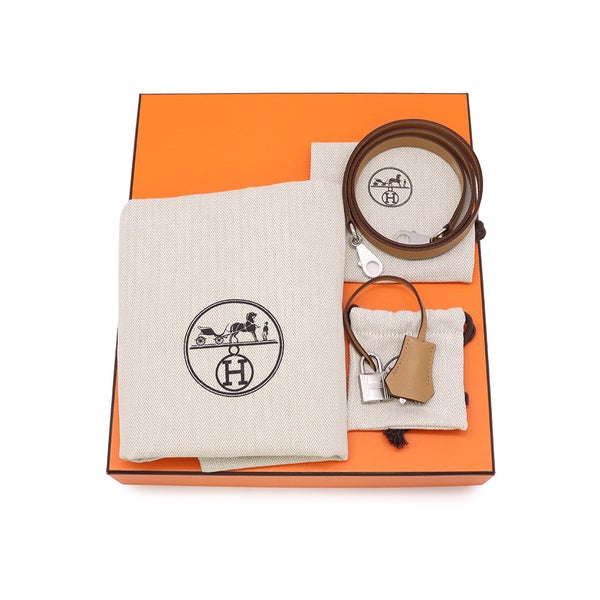 エルメス ハンドバッグ ケリー25 外縫い ビスキュイ/シルバー金具 エプソン K刻印 HERMES Kelly 2wayバッグ