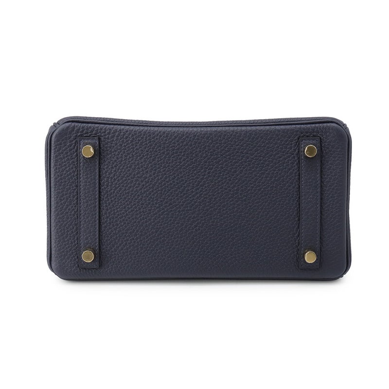 エルメス バーキン25 ブルーニュイ/ゴールド金具 トゴ Y刻印 HERMES ハンドバッグ