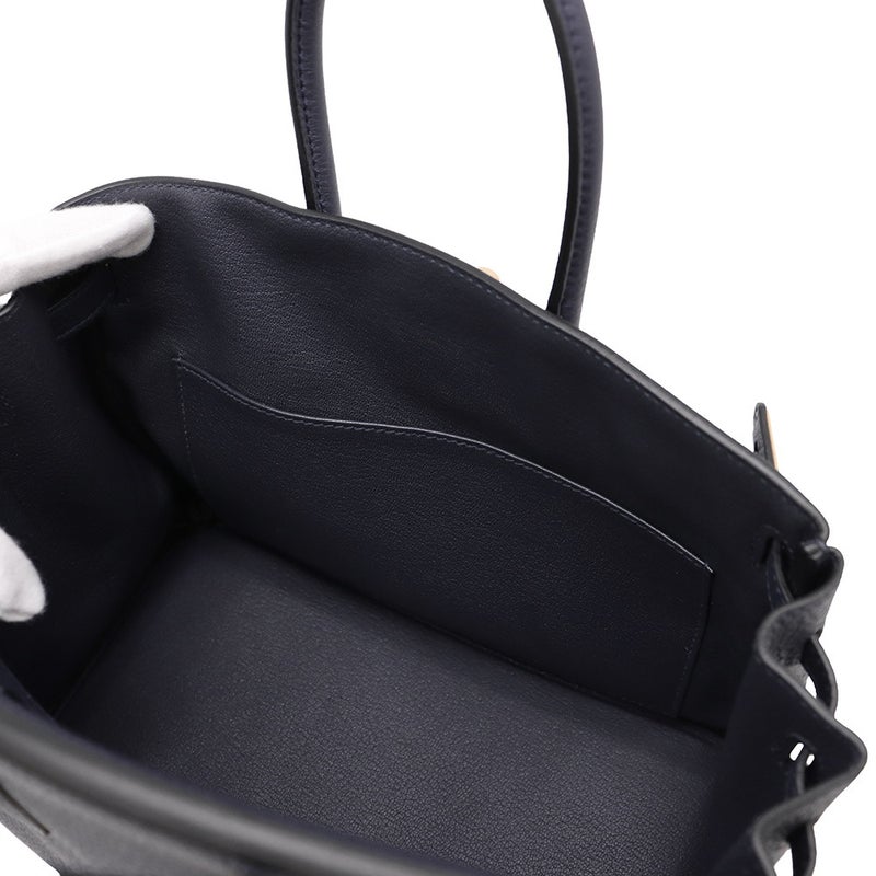 エルメス バーキン25 ブルーニュイ/ゴールド金具 トゴ Y刻印 HERMES ハンドバッグ