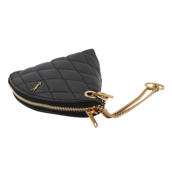サンローランパリ コインケース サド ラムスキン  802198 SAINT LAURENT PARIS 財布 黒