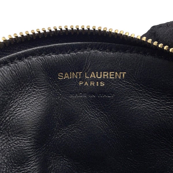 サンローランパリ コインケース サド ラムスキン  802198 SAINT LAURENT PARIS 財布 黒
