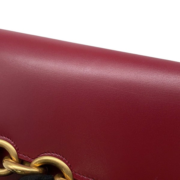 サンローランパリ チェーンショルダーウォレット ル・マイヨン  カーフスキン 696608 SAINT LAURENT PARIS 財布
