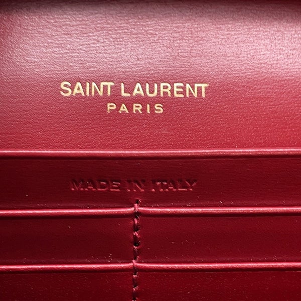 サンローランパリ チェーンショルダーウォレット ル・マイヨン  カーフスキン 696608 SAINT LAURENT PARIS 財布