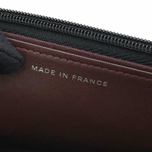 シャネル チェーンウォレット クラシック マトラッセ ココマーク ラムスキン AP0250 CHANEL 財布 黒