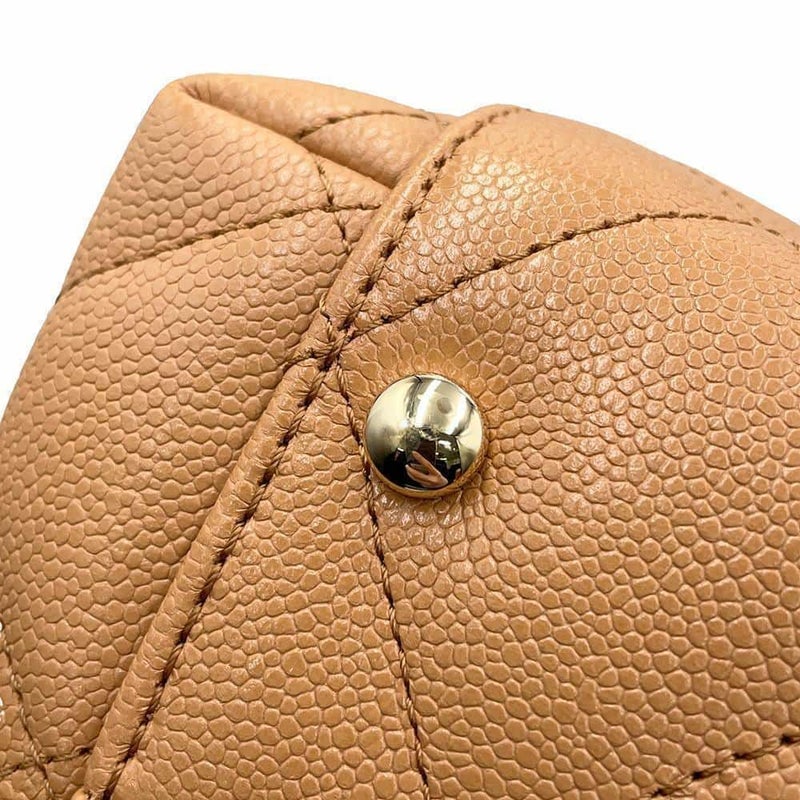 シャネル チェーントートバッグ マトラッセ ココマーク キャビアスキン AS3818 CHANEL