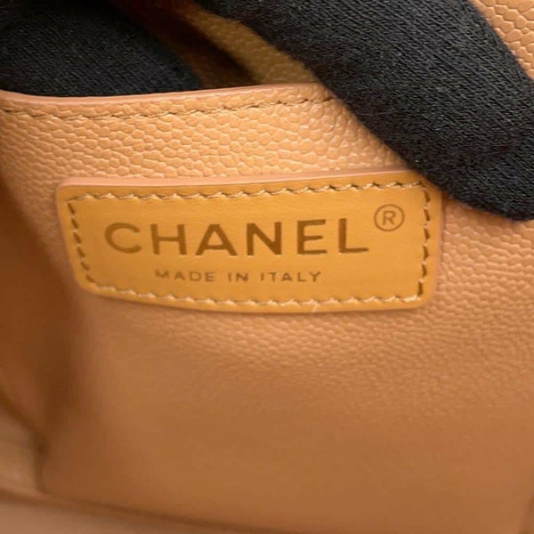 シャネル チェーントートバッグ マトラッセ ココマーク キャビアスキン AS3818 CHANEL