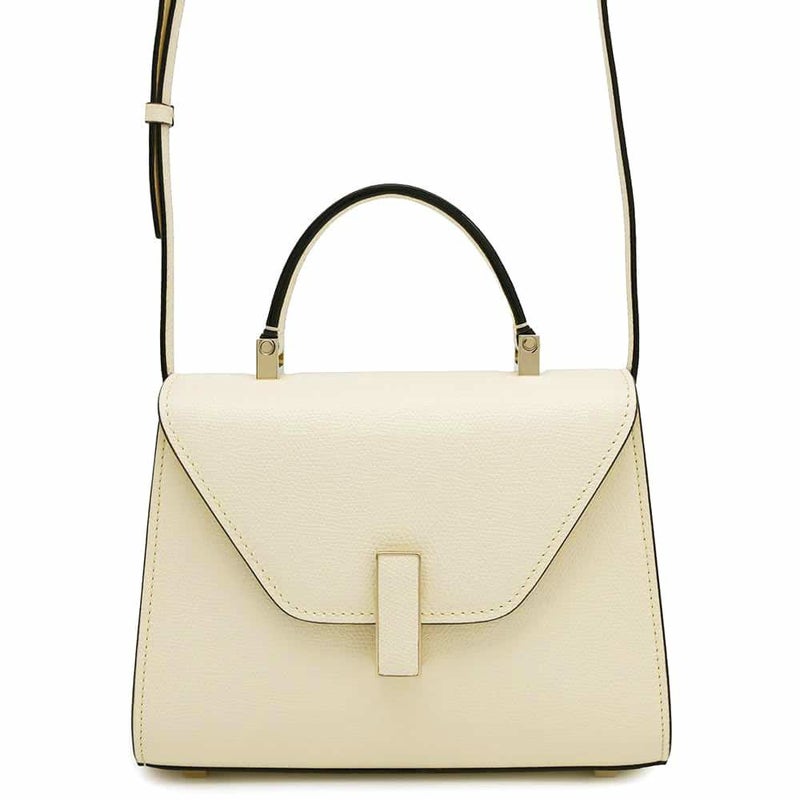 ヴァレクストラ ハンドバッグ イジィデ マイクロ V5E23-28-W-OC Valextra 2way 白