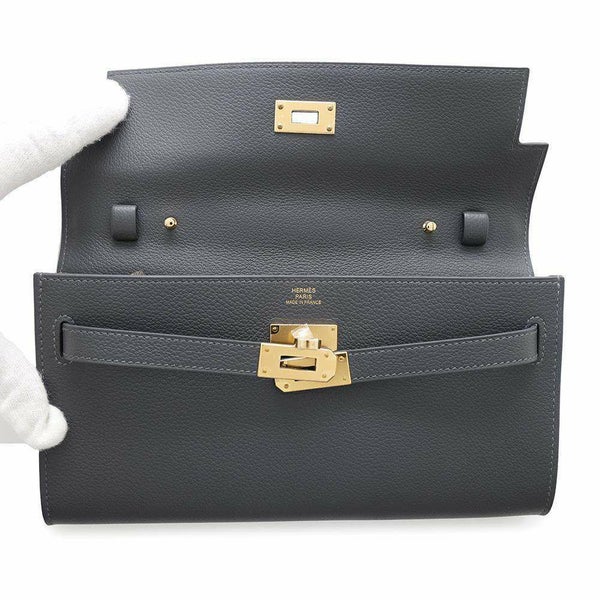 エルメス ケリーウォレット ロング トゥーゴー アルドワーズ/ゴールド金具 エバーカラー W刻印 財布