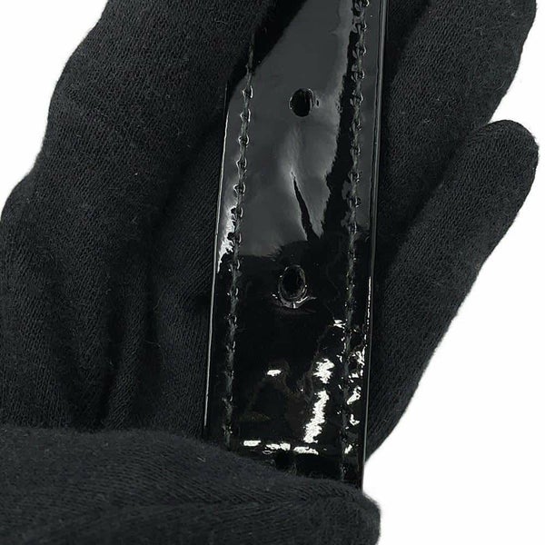 ディオール ハンドバッグ レディディオール カナージュ ミディアム パテント M0565OWCB 2way 黒