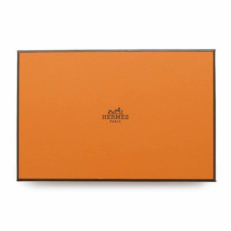 エルメス 長財布 ベアンスフレ ブラック/シルバー金具 シェブルミゾル B刻印 財布 シェーブル 黒