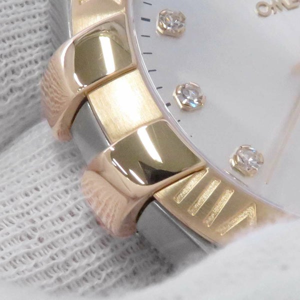 オメガ コンステレーション 123.20.35.20.52.002 OMEGA 腕時計 シルバー文字盤 11Pダイヤ