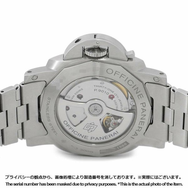 パネライ ルミノールマリーナ 1950 3デイズ オートマティック アッチャイオ T番 PAM00723 黒文字盤