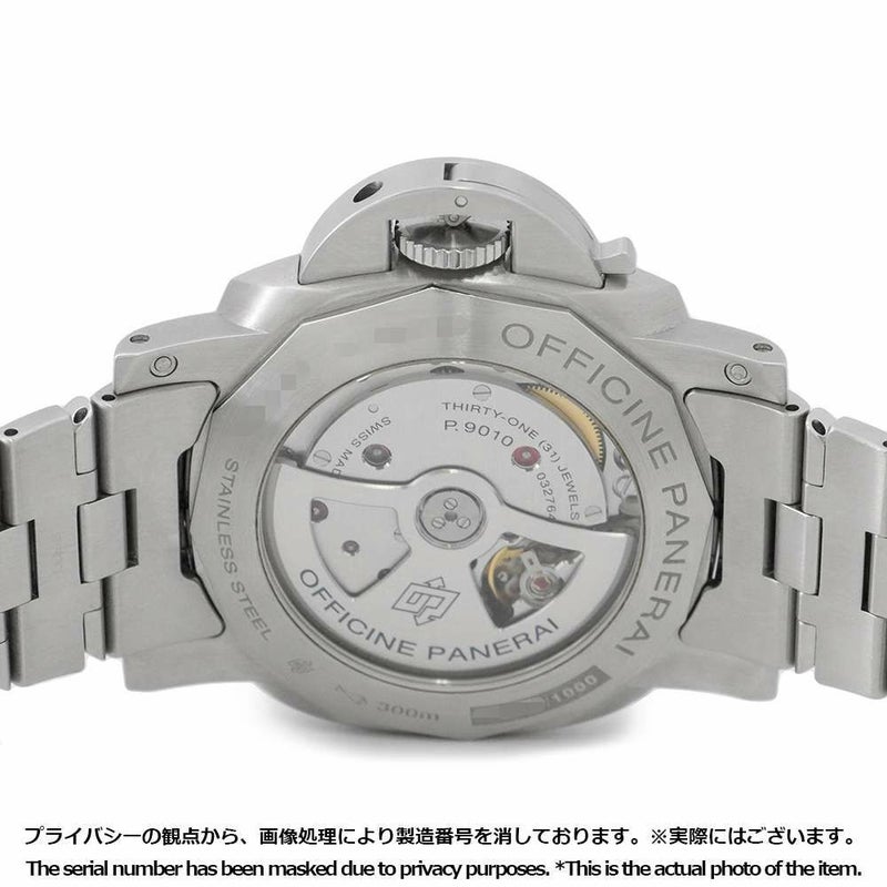 パネライ ルミノールマリーナ 1950 3デイズ オートマティック アッチャイオ T番 PAM00723 黒文字盤