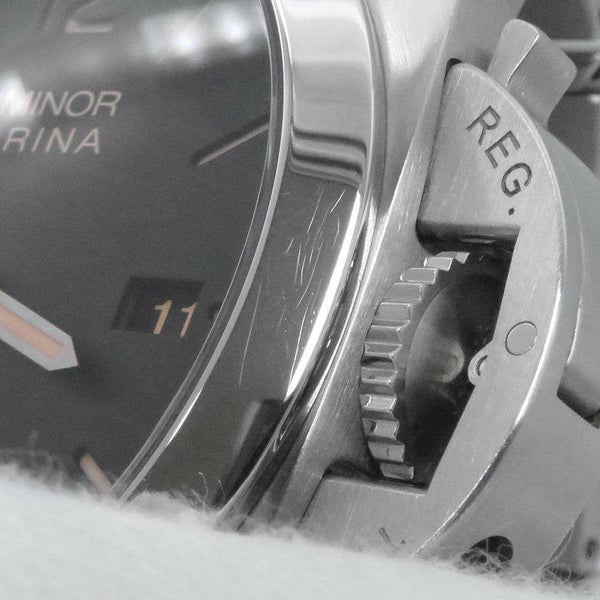 パネライ ルミノールマリーナ 1950 3デイズ オートマティック アッチャイオ T番 PAM00723 黒文字盤