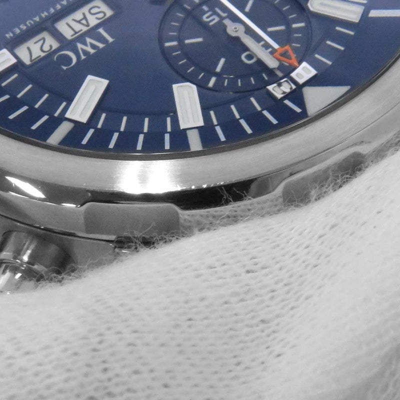 IWC アクアタイマー クロノグラフ エクスペディション・ジャック=イヴ・クストー IW376805 ブルー文字盤