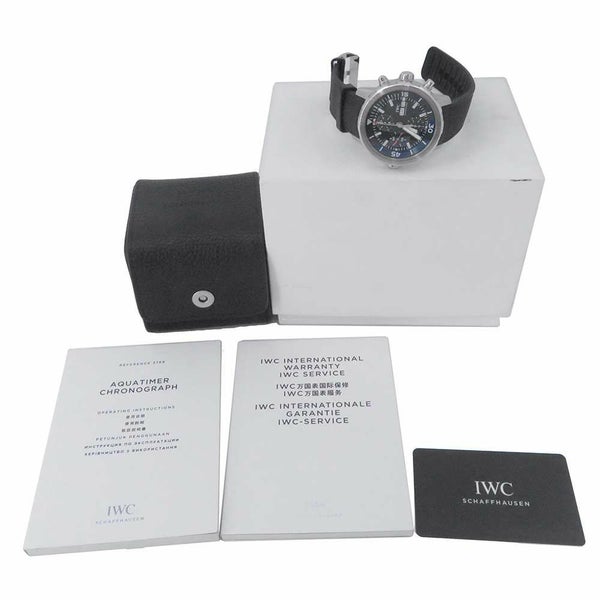 IWC アクアタイマー クロノグラフ エクスペディション・ジャック=イヴ・クストー IW376805 ブルー文字盤