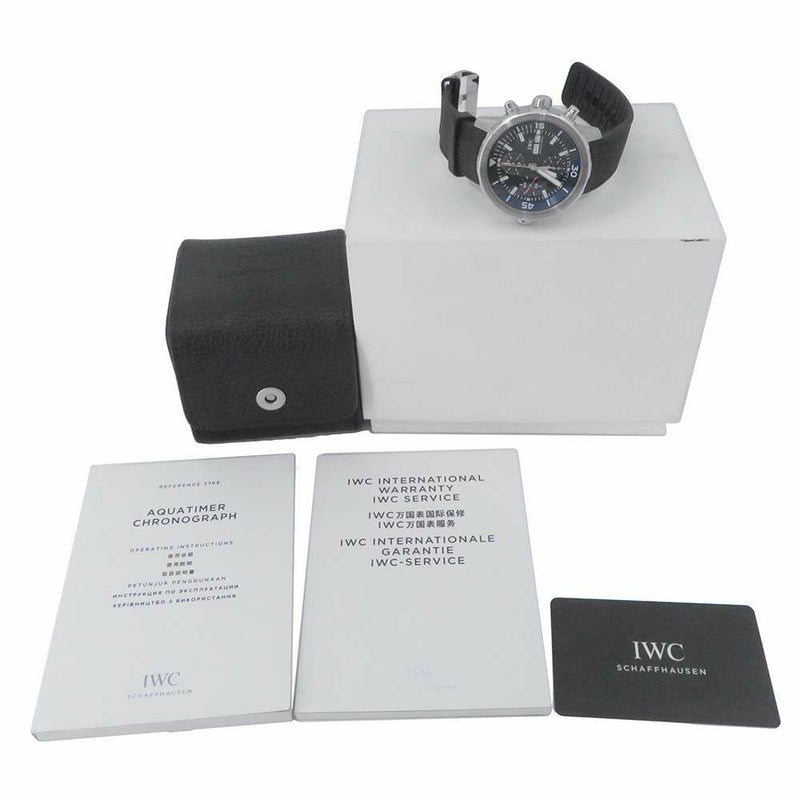IWC アクアタイマー クロノグラフ エクスペディション・ジャック=イヴ・クストー IW376805 ブルー文字盤